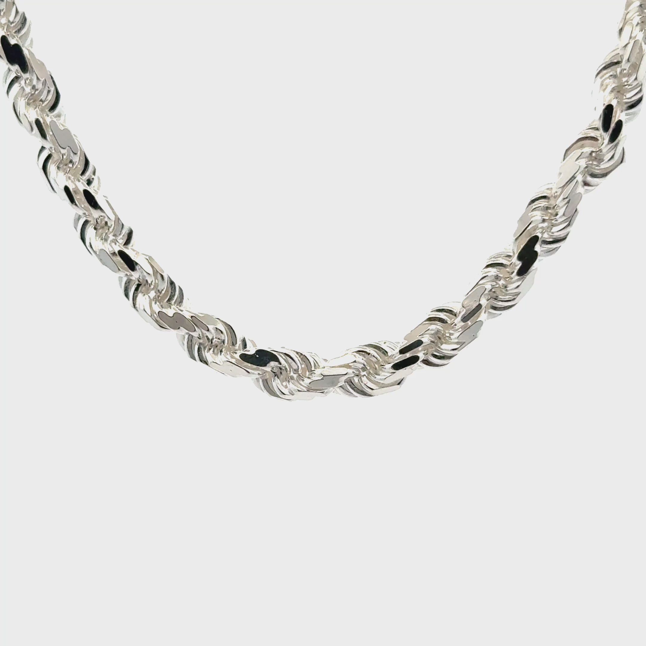 Kordelkette Silber 5.5mm