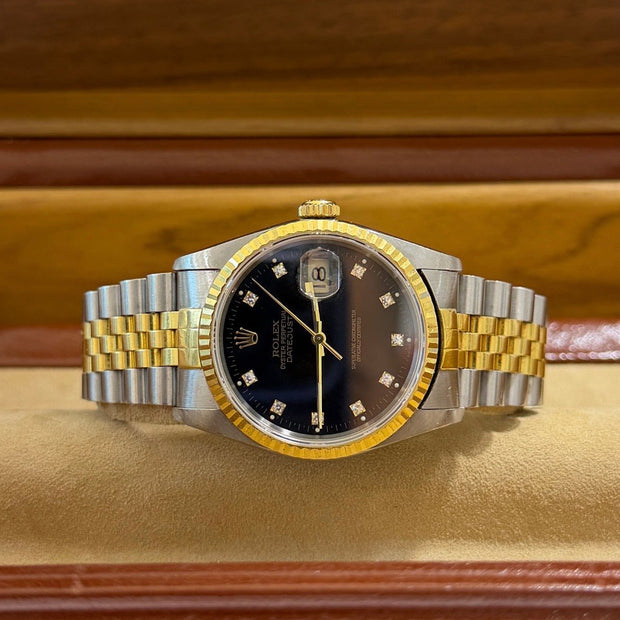 Rolex Datejust | 36 mm | 16233 - Juwelier BenjaminRolex Datejust | 36 mm | 16233