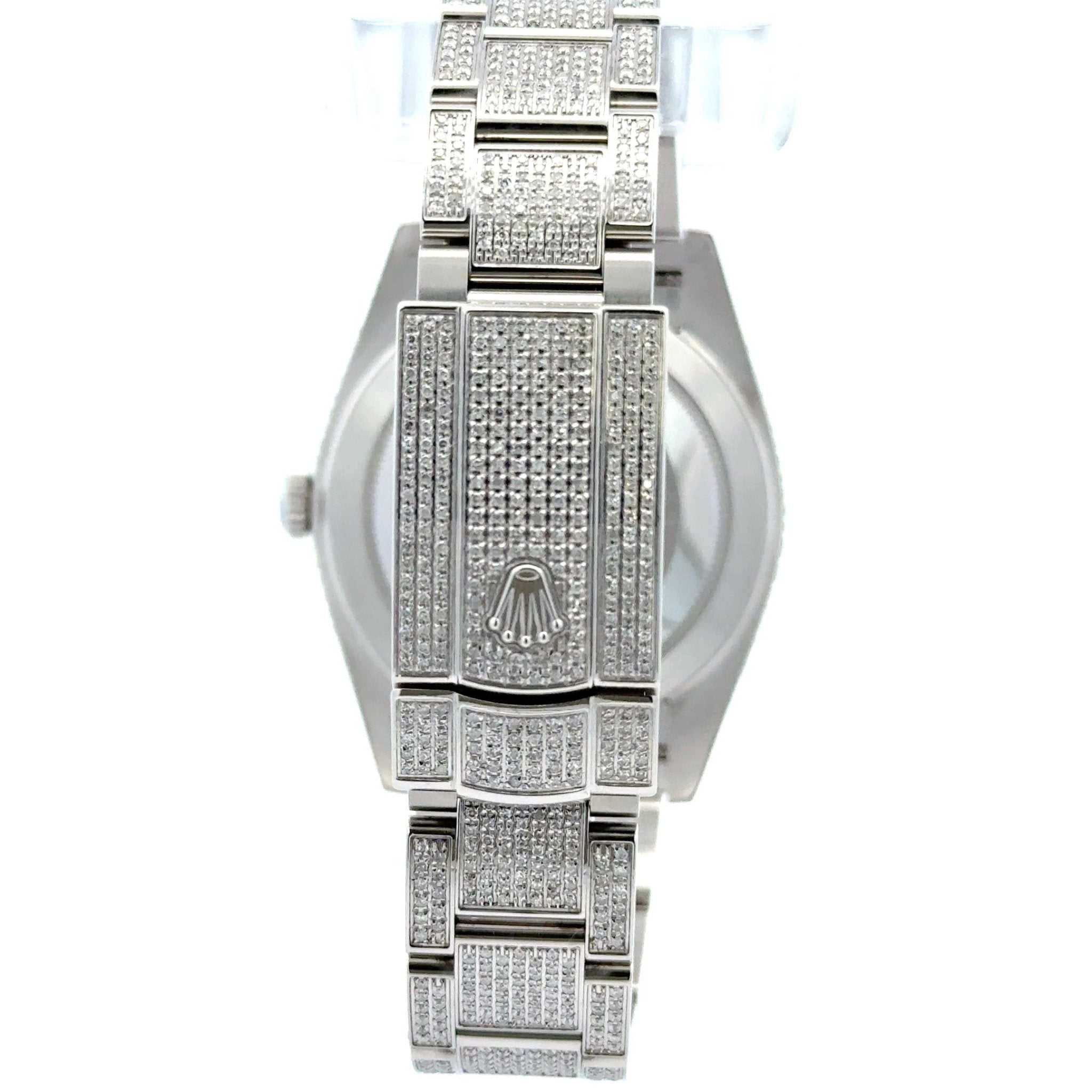 Rolex Datejust 41 2025 (126300) iced out - Juwelier BenjaminRolex Datejust 41 2025 (126300) iced out