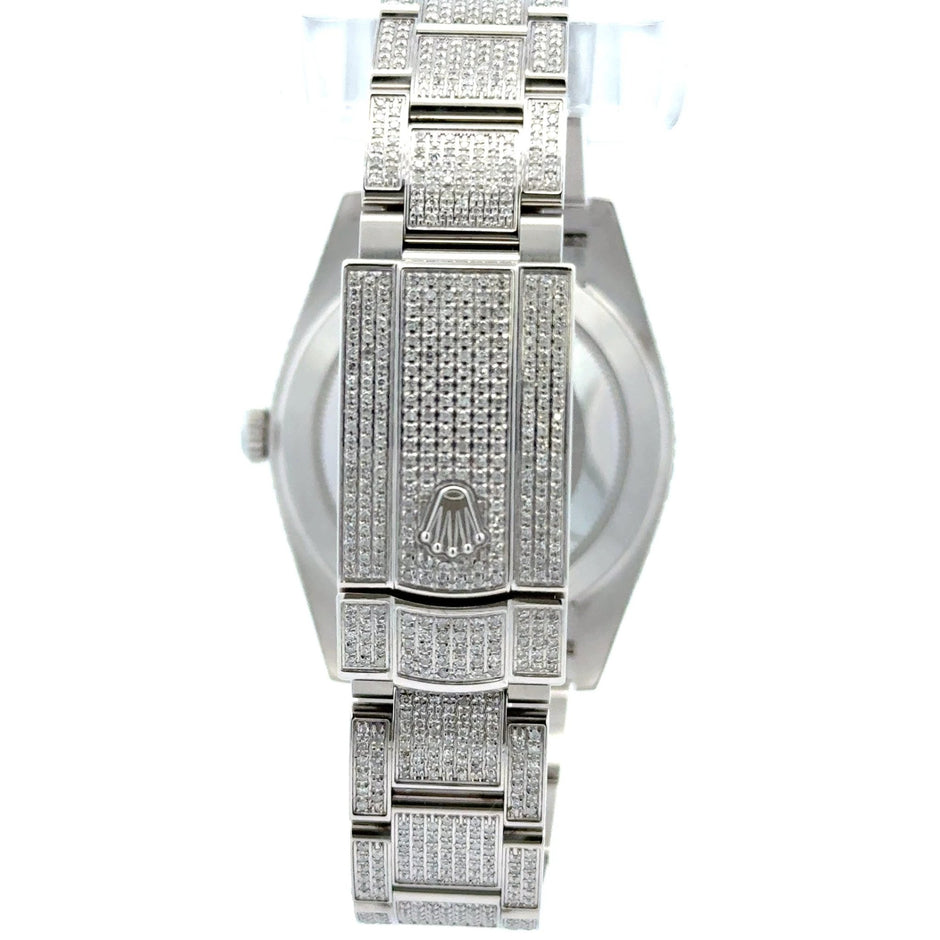 Rolex Datejust 41 2025 (126300) iced out - Juwelier BenjaminRolex Datejust 41 2025 (126300) iced out