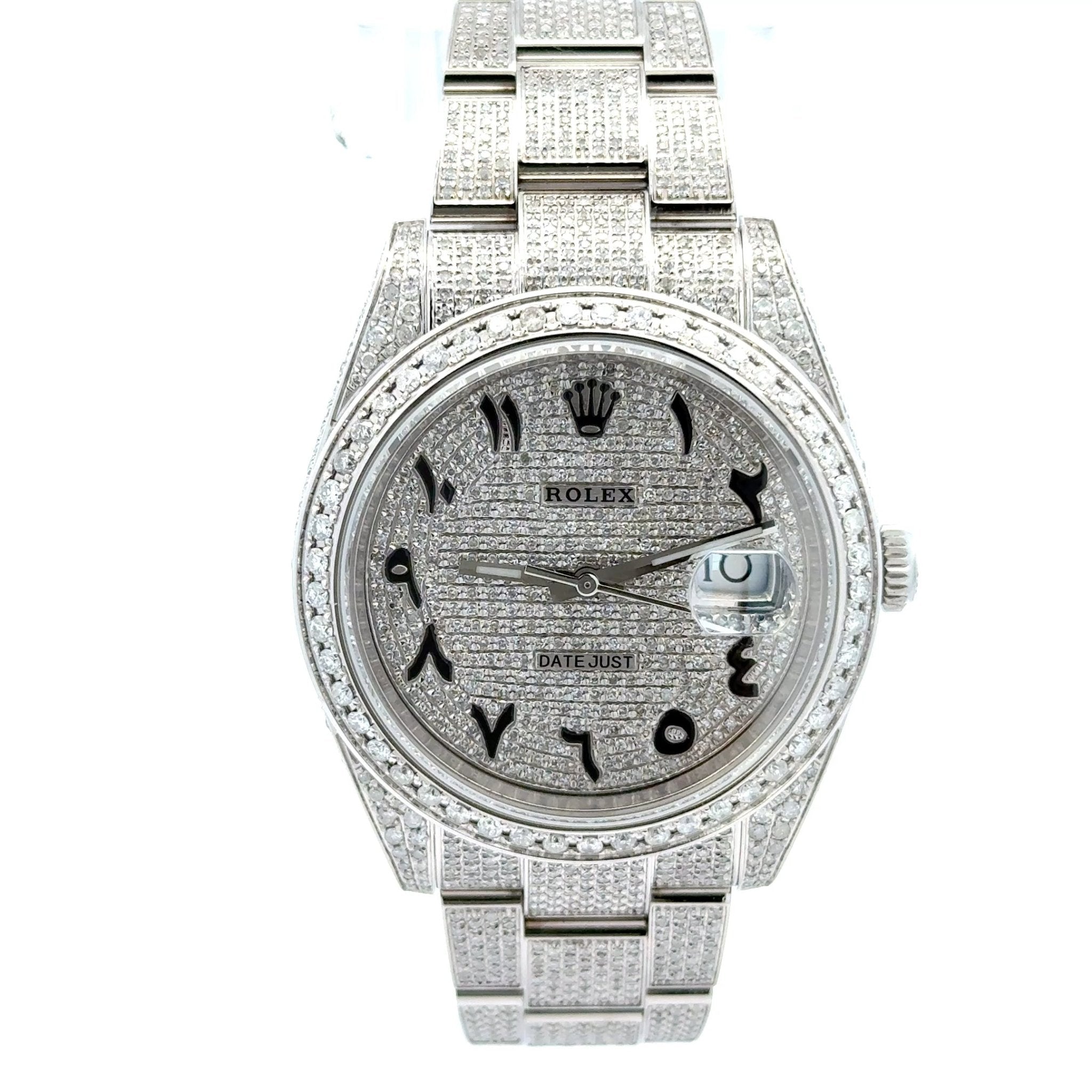 Rolex Datejust 41 2025 (126300) iced out - Juwelier BenjaminRolex Datejust 41 2025 (126300) iced out