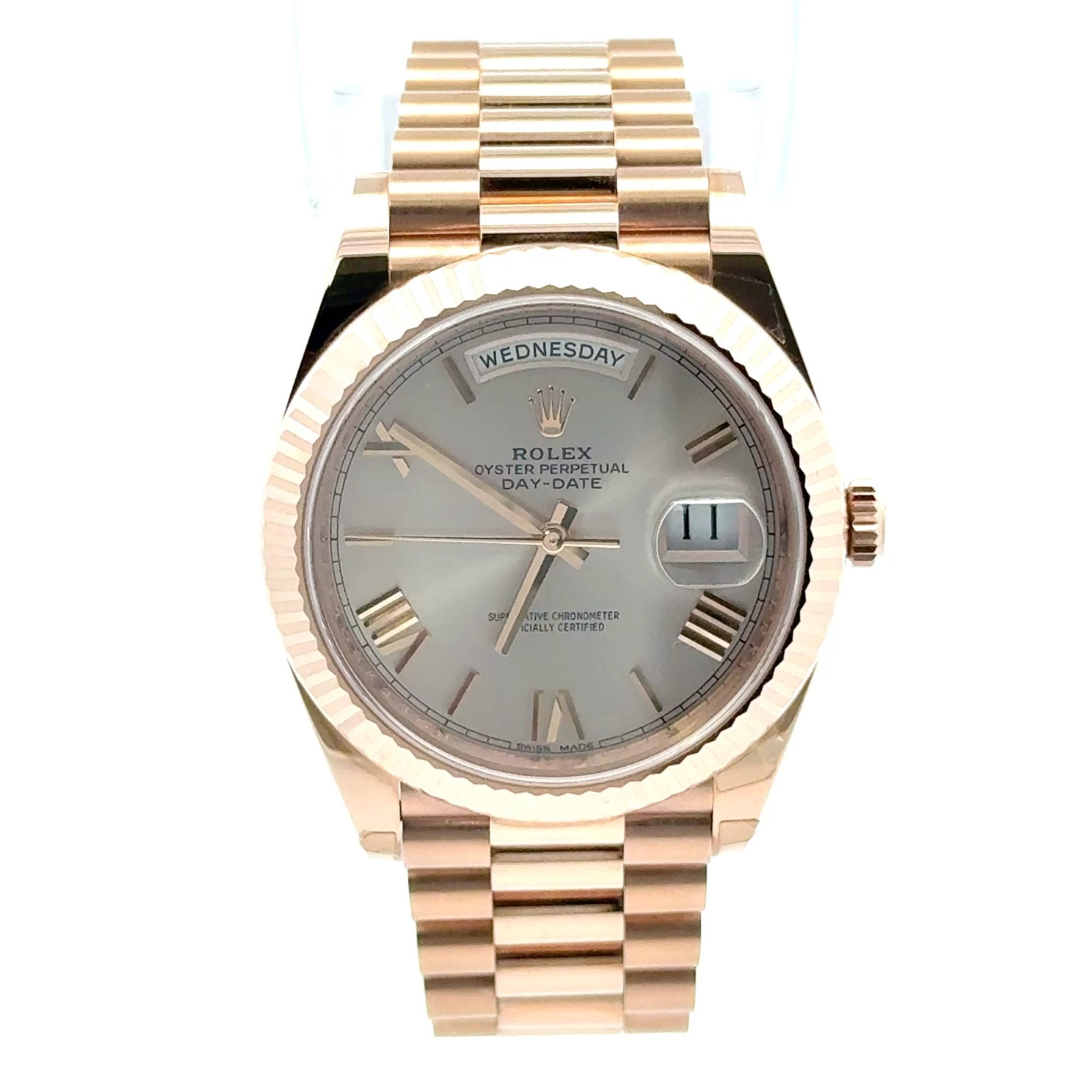 Rolex Daydate 40 (2017) 228235 (ungetragen) - Juwelier BenjaminRolex Daydate 40 (2017) 228235 (ungetragen)