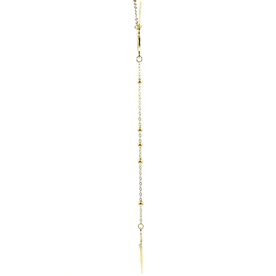 Rosenkranzkette - 14 kt (585 Gold) – Ansicht 4