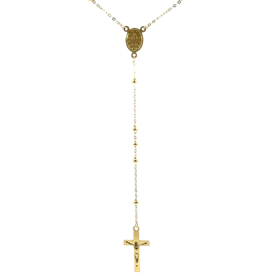 Rosenkranzkette - 14 kt (585 Gold) – Ansicht 3