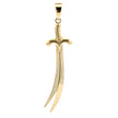 Schwert - Anhänger 14kt (585 Gold) - Juwelier BenjaminSchwert - Anhänger 14kt (585 Gold)