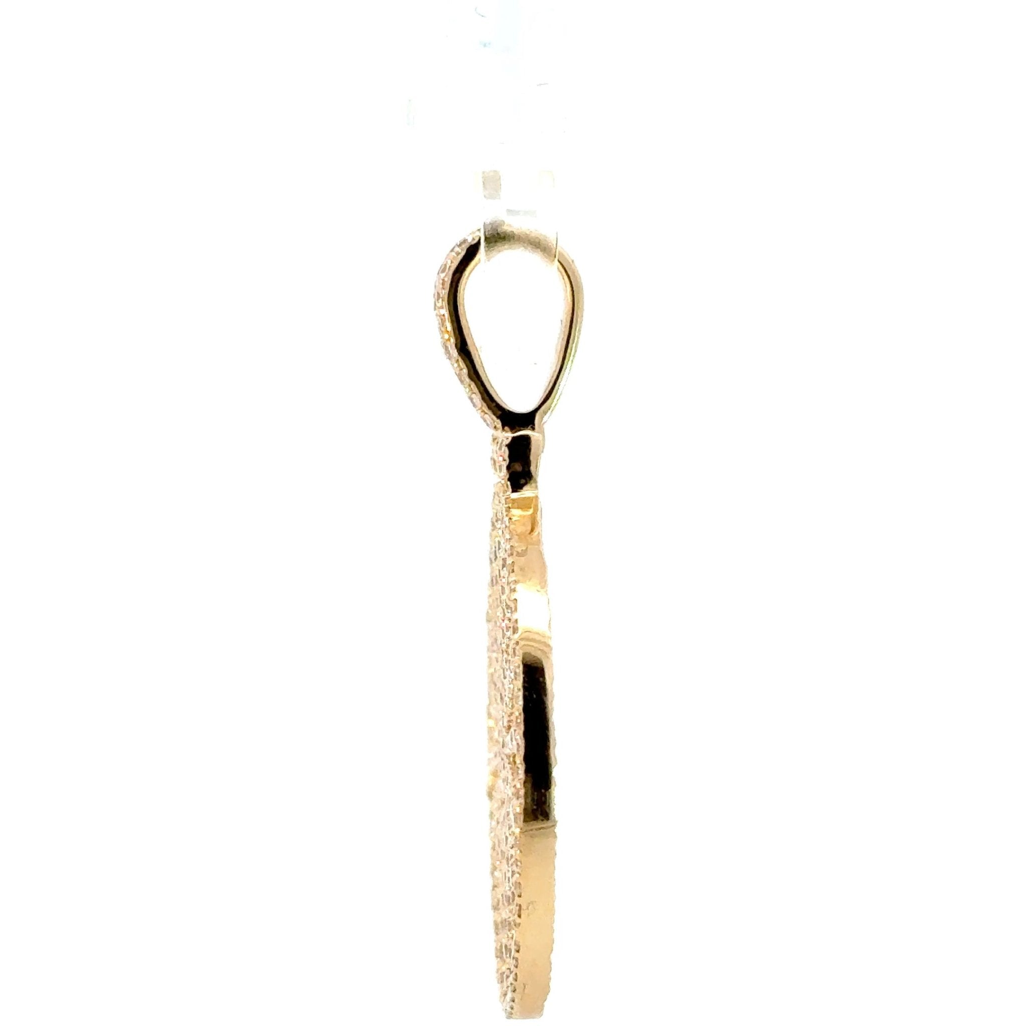 Sinti Rad in Gelbgold Anhänger 14kt (585 Gold) - Juwelier BenjaminSinti Rad in Gelbgold Anhänger 14kt (585 Gold)