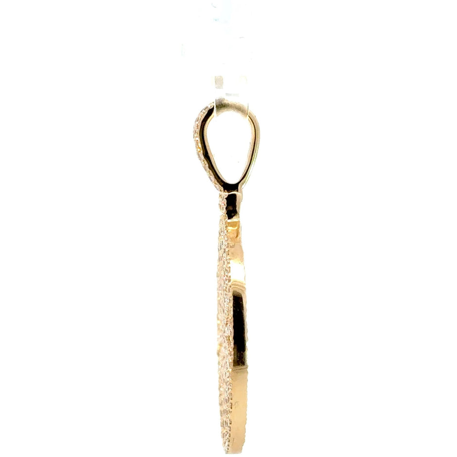 Sinti Rad in Gelbgold Anhänger 14kt (585 Gold) - Juwelier BenjaminSinti Rad in Gelbgold Anhänger 14kt (585 Gold)