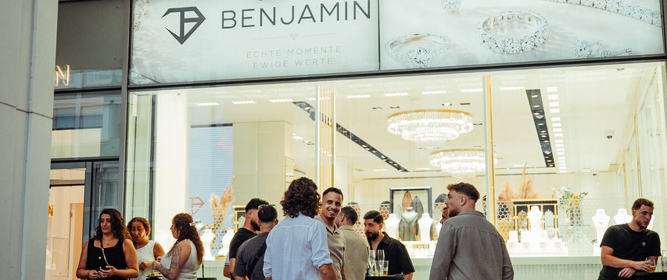 Schaufenster Juwelier Benjamin Wiesbaden Wilhelmstraße