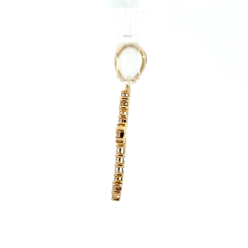 Sydney Diamantkreuz Gelbgold 18kt (750 Gold) - Juwelier BenjaminSydney Diamantkreuz Gelbgold 18kt (750 Gold)