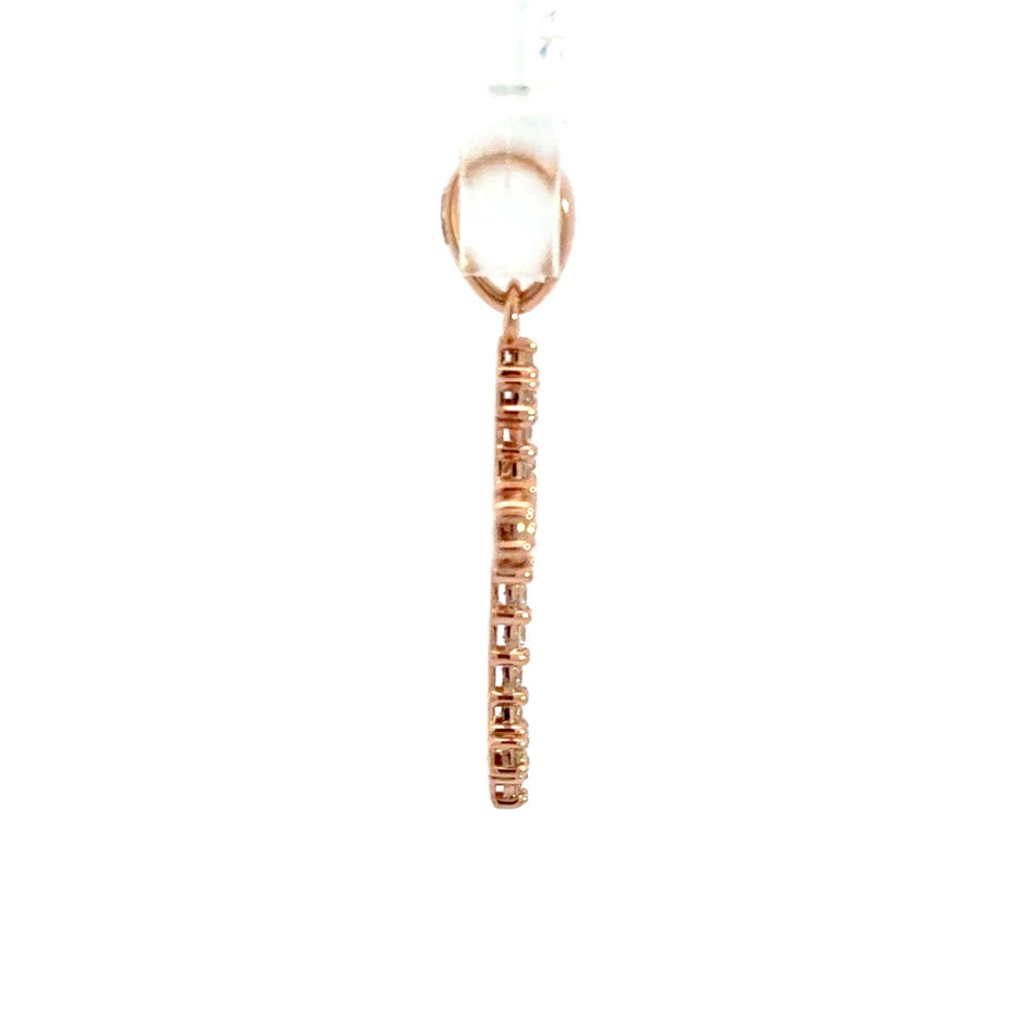 Sydney Diamantkreuz Rose 18kt (750 Gold) - Juwelier BenjaminSydney Diamantkreuz Rose 18kt (750 Gold)