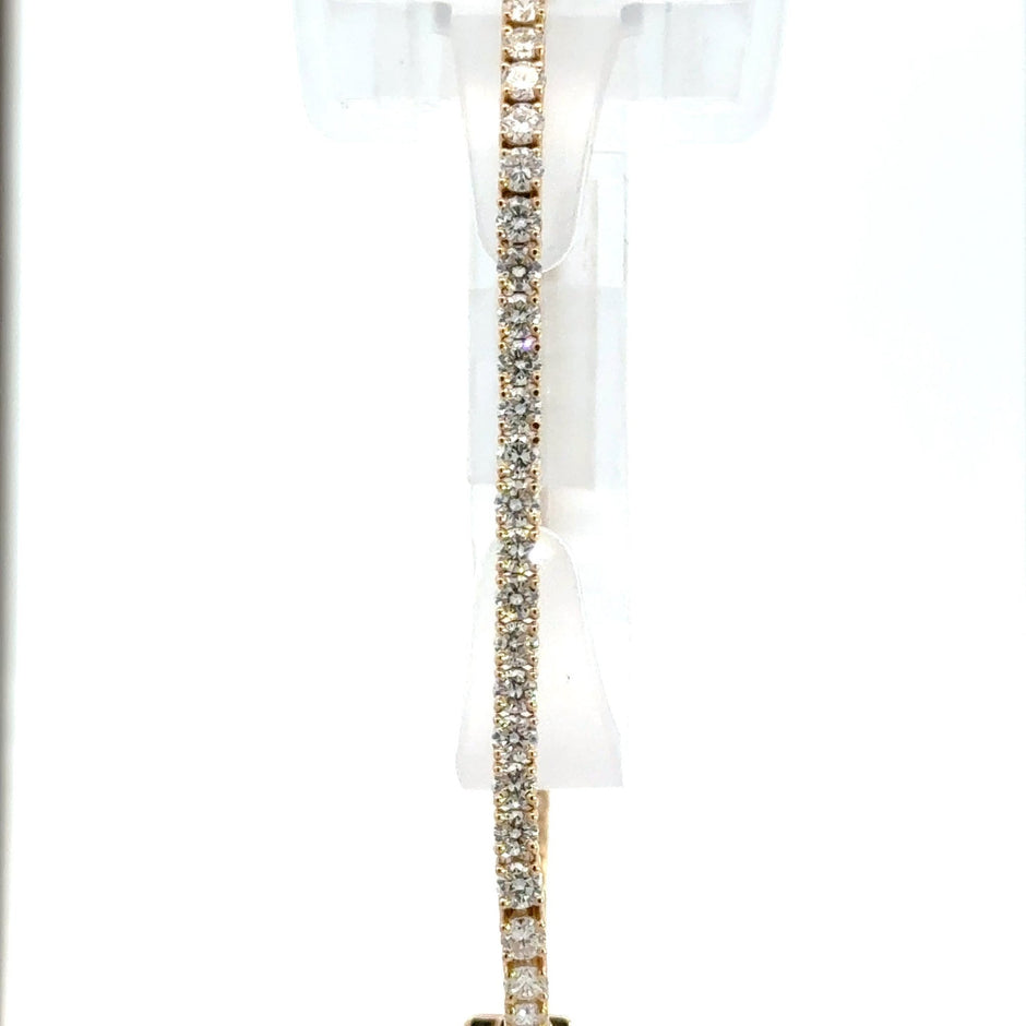 Tennis Armband 18 kt (750 Gelbgold) - Juwelier BenjaminTennis Armband 18 kt (750 Gelbgold)