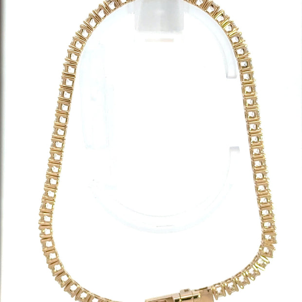 Tennis Armband 18 kt (750 Gelbgold) - Juwelier BenjaminTennis Armband 18 kt (750 Gelbgold)