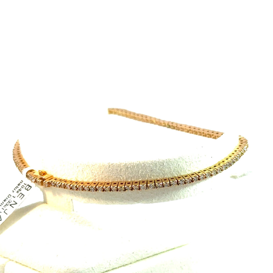 Tennis Armband - 1.8 mm - 18 kt (750 Gelbgold) - Juwelier BenjaminTennis Armband - 1.8 mm - 18 kt (750 Gelbgold)