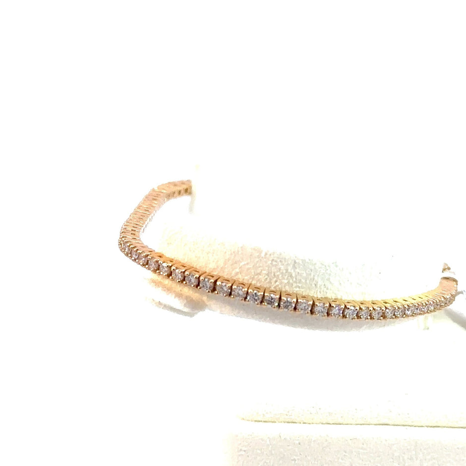 Tennis Armband - 2.5 mm - 18 kt (750 Gelbgold) - Juwelier BenjaminTennis Armband - 2.5 mm - 18 kt (750 Gelbgold)
