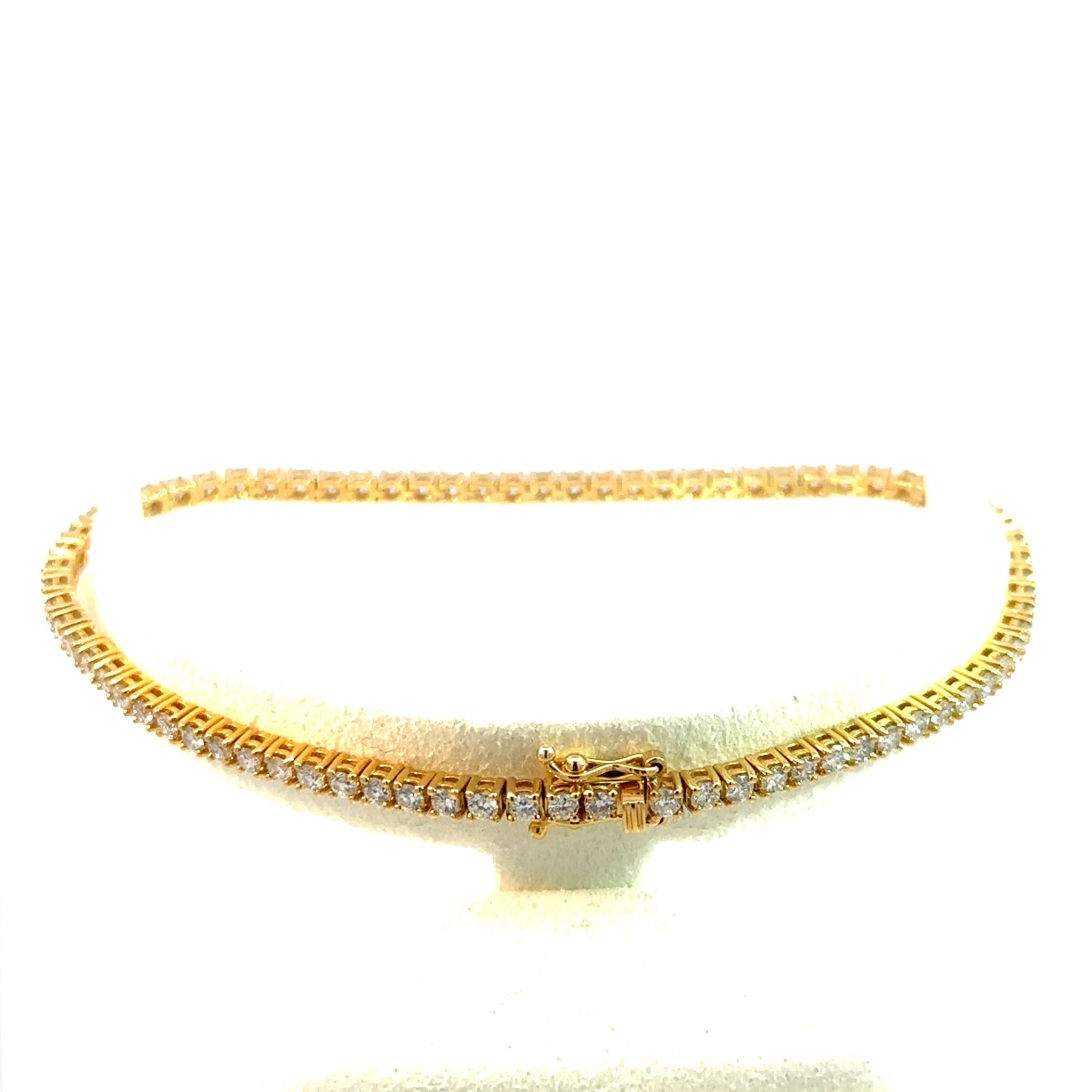 Tennis Armband - 2.7 mm - 18 kt (750 Gelbgold) - Juwelier BenjaminTennis Armband - 2.7 mm - 18 kt (750 Gelbgold)