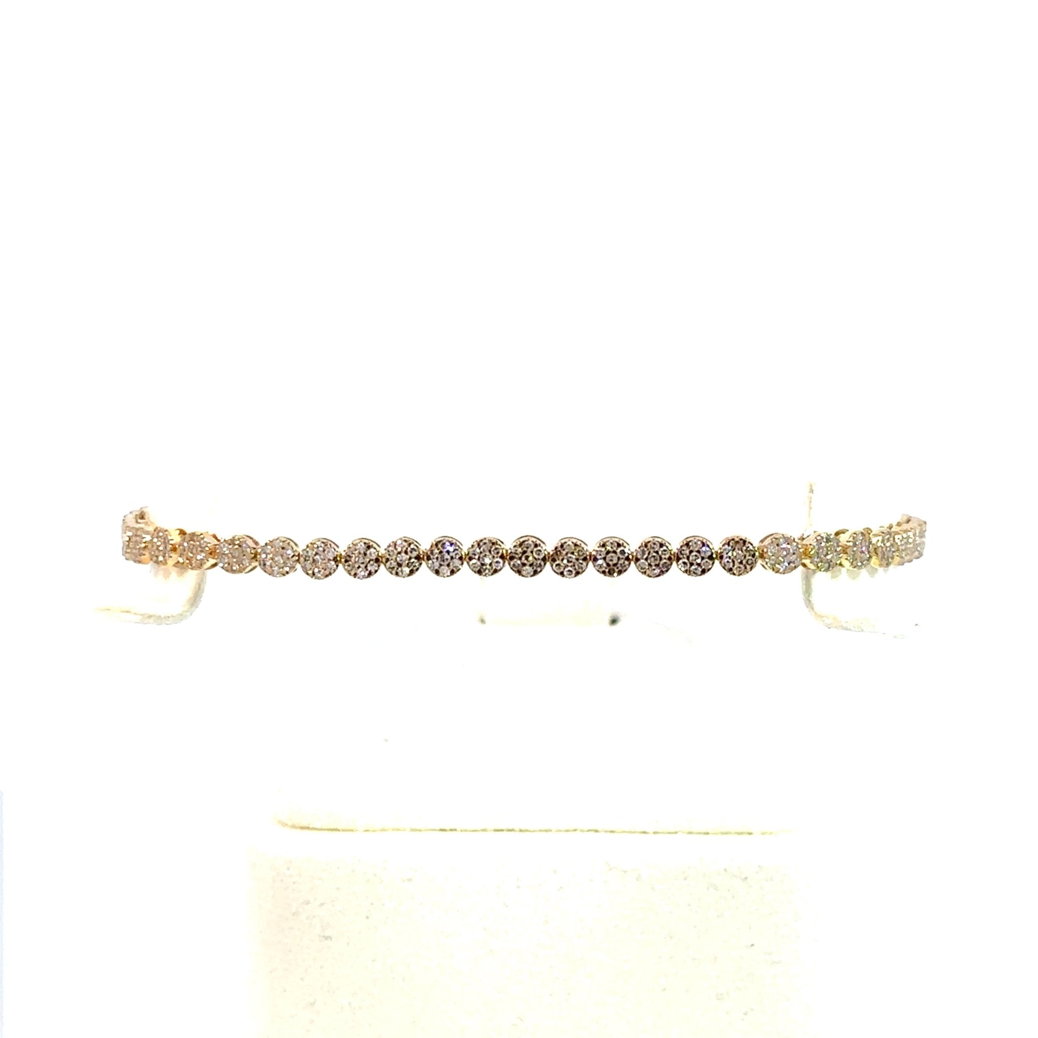 Tennis Armband - 3 mm - 14 kt (585 Gelbgold) - rund - Juwelier BenjaminTennis Armband - 3 mm - 14 kt (585 Gelbgold) - rund