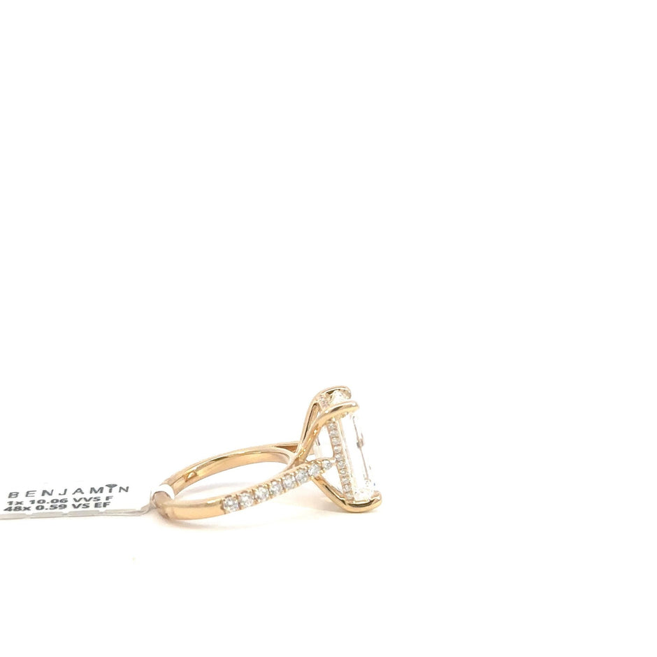 The Aurelia Crown Diamant Ring - Damen Antragsring 18 kt (750 Gold) 10ct - Juwelier BenjaminThe Aurelia Crown Diamant Ring - Damen Antragsring 18 kt (750 Gold) 10ct