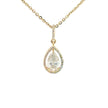 Tropfen Diamantanhänger 18 kt (750 Gold) - Juwelier BenjaminTropfen Diamantanhänger 18 kt (750 Gold)