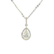 Tropfen Diamantanhänger 18 kt (750 Gold) - Juwelier BenjaminTropfen Diamantanhänger 18 kt (750 Gold)