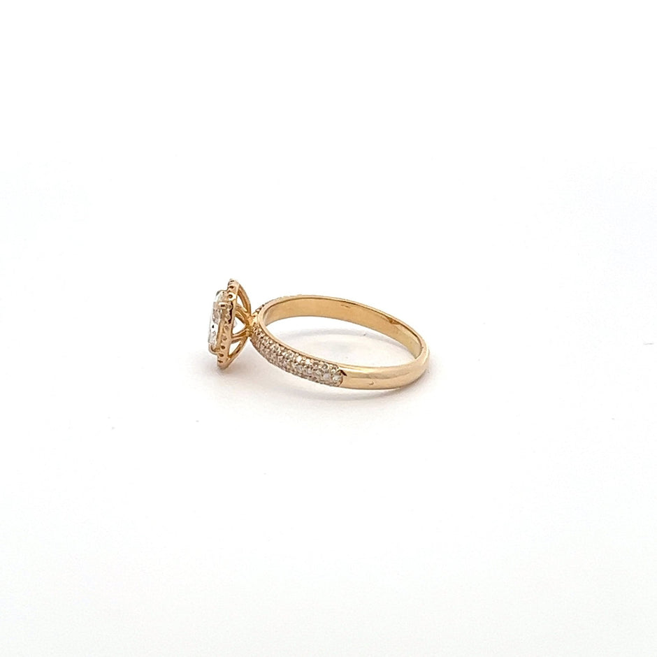 Antragsring / Verlobungsring 18 kt (750 Gold) 0.53 ct - Juwelier BenjaminAntragsring / Verlobungsring 18 kt (750 Gold) 0.53 ct
