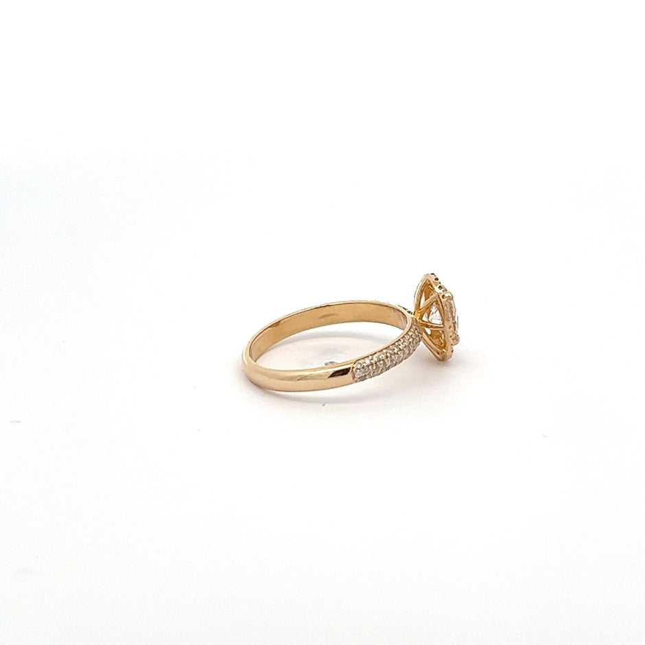 Antragsring / Verlobungsring 18 kt (750 Gold) 0.53 ct - Juwelier BenjaminAntragsring / Verlobungsring 18 kt (750 Gold) 0.53 ct
