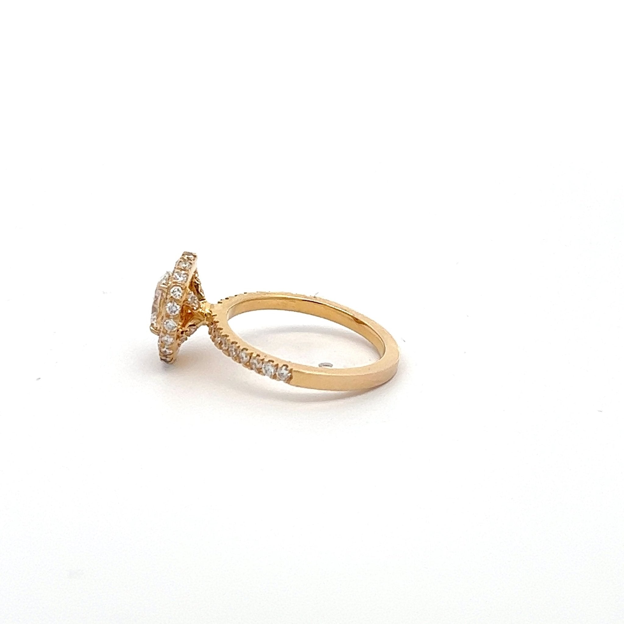 Antragsring / Verlobungsring 18 kt (750 Gold) 0.70 ct - Juwelier BenjaminAntragsring / Verlobungsring 18 kt (750 Gold) 0.70 ct