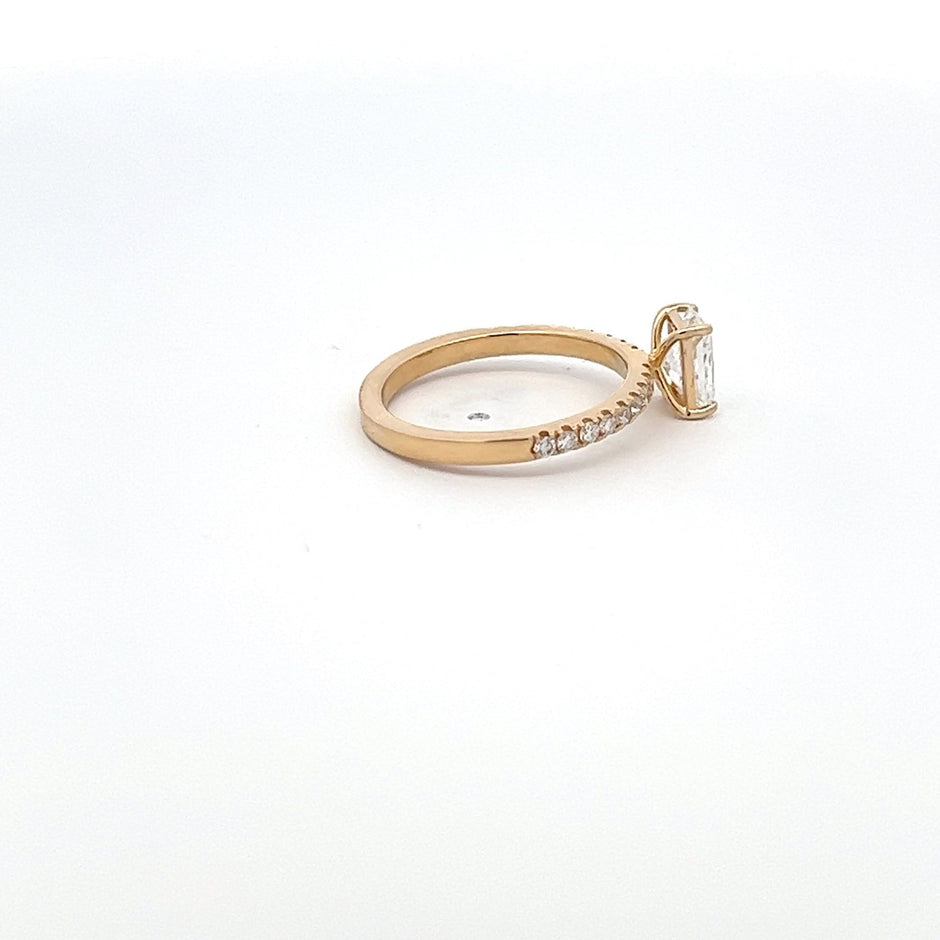 Antragsring / Verlobungsring 18 kt (750 Gold) 0.83 ct - Juwelier BenjaminAntragsring / Verlobungsring 18 kt (750 Gold) 0.83 ct