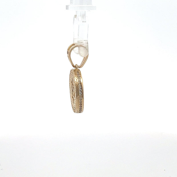 Bitcoin Anhänger Gold