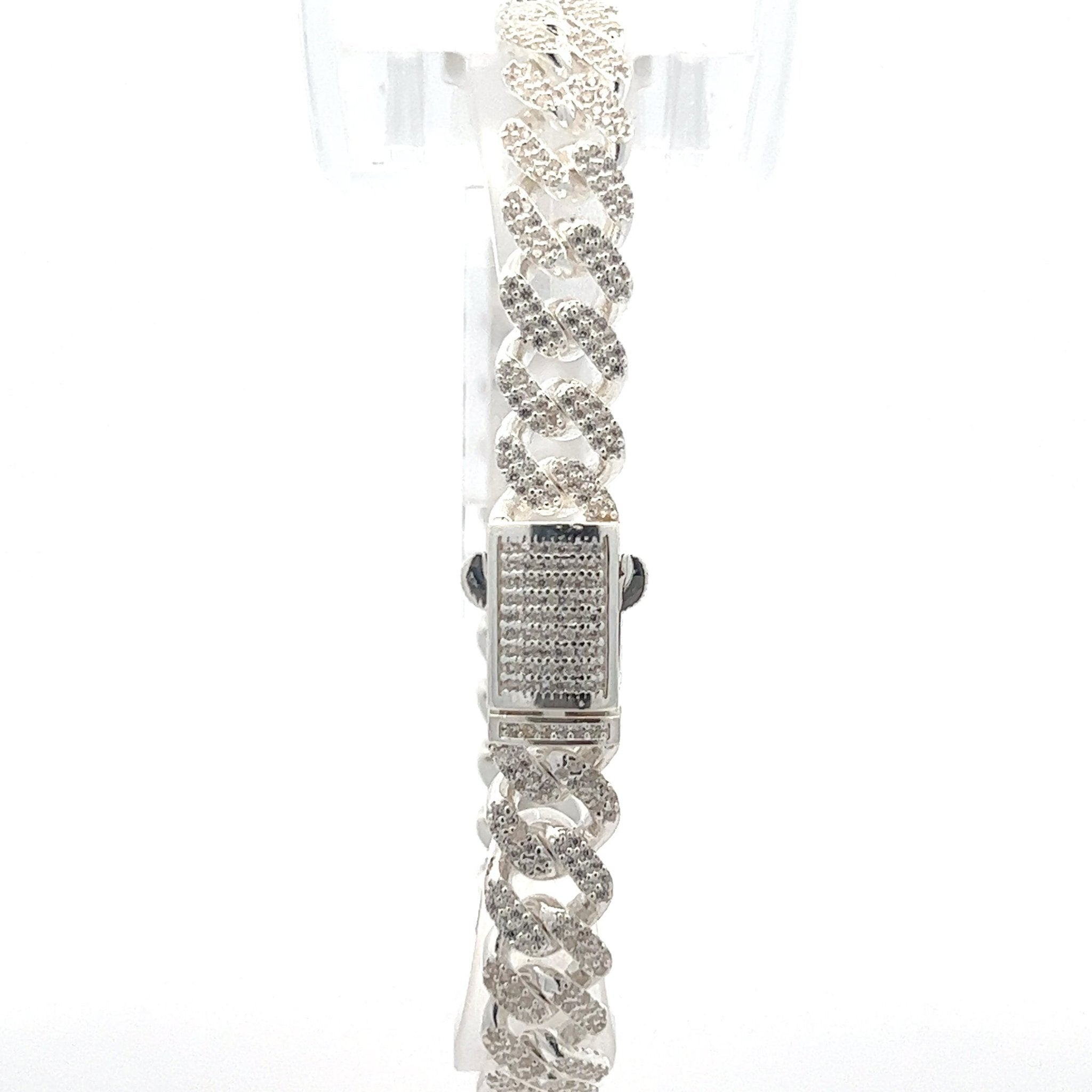 cuban armband silber