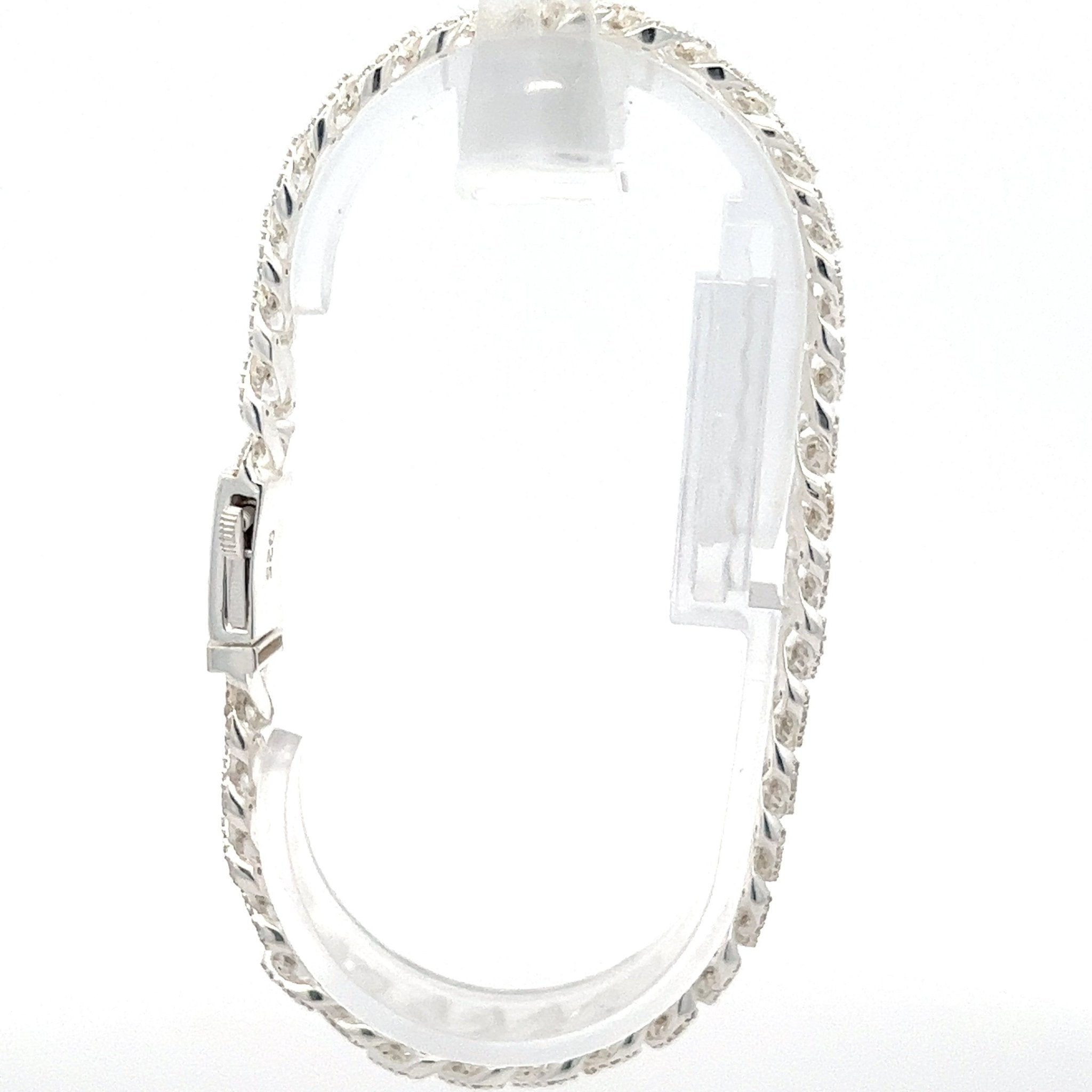 cuban link silber armband