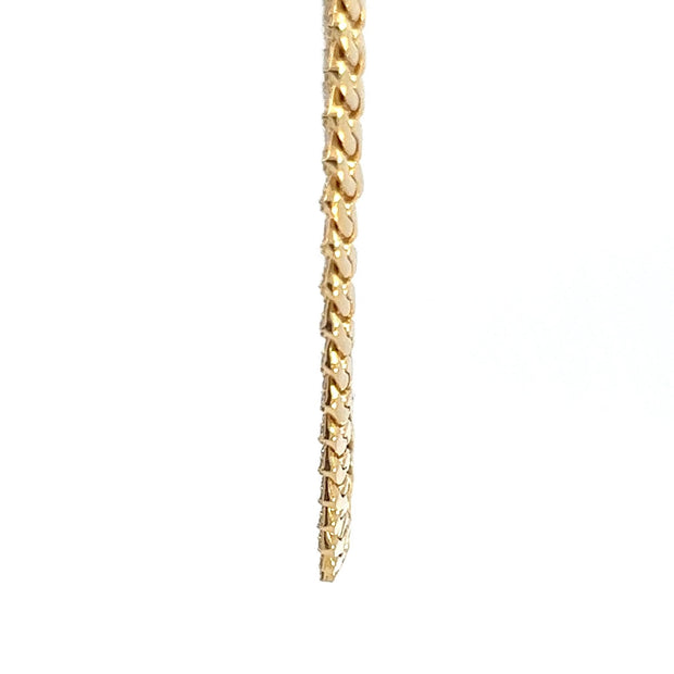 Cuban Link Kette 14 kt (585 Gold) 13.62 ct Diamanten - Juwelier BenjaminCuban Link Kette 14 kt (585 Gold) 13.62 ct Diamanten