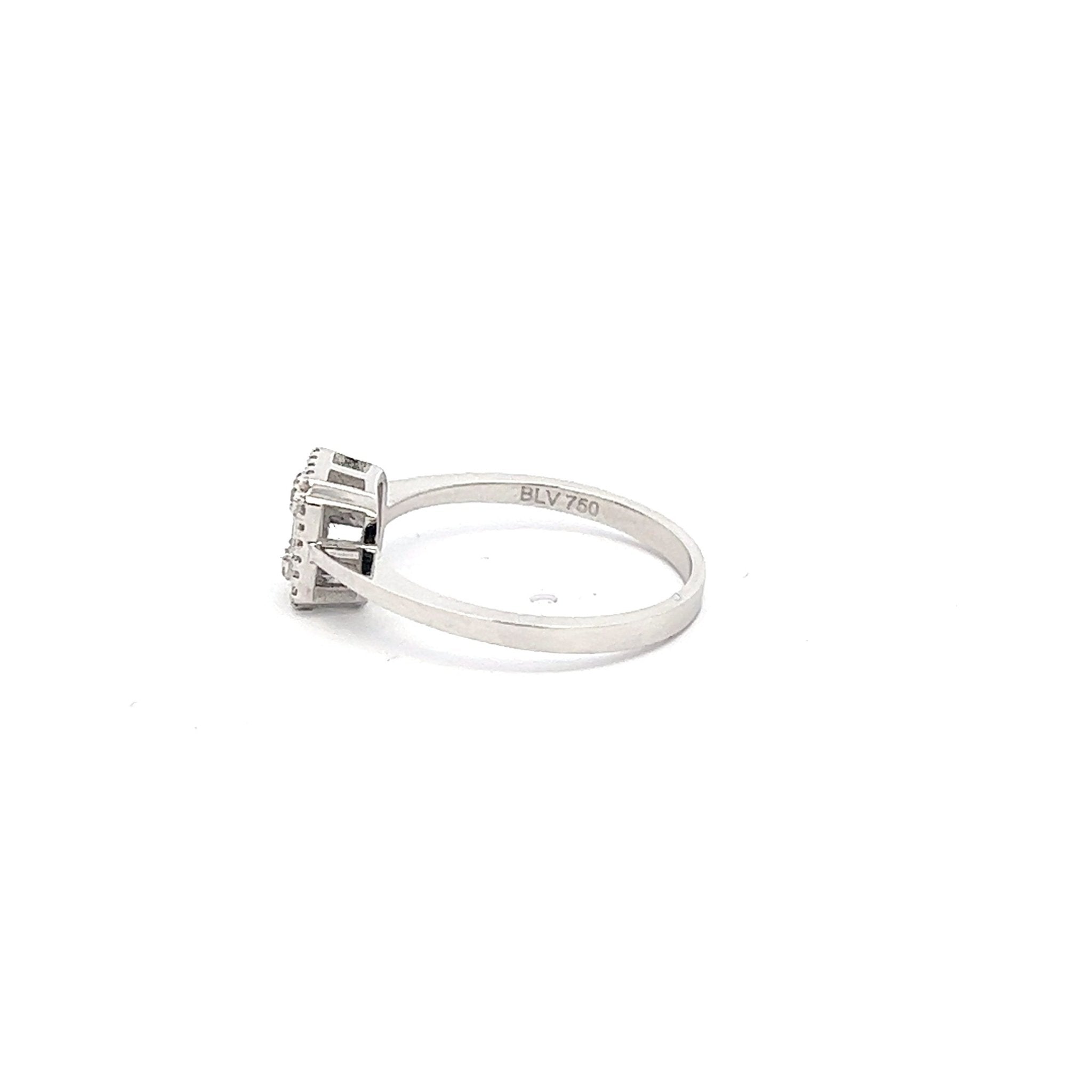 Damen Diamantring / Antragsring 18 kt (750 Gold) 0.17 ct - Juwelier BenjaminDamen Diamantring / Antragsring 18 kt (750 Gold) 0.17 ct