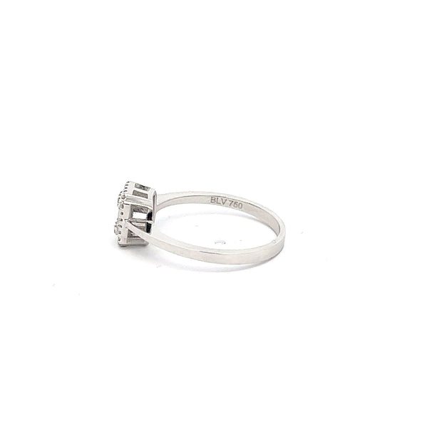 Damen Diamantring / Antragsring 18 kt (750 Gold) 0.17 ct - Juwelier BenjaminDamen Diamantring / Antragsring 18 kt (750 Gold) 0.17 ct