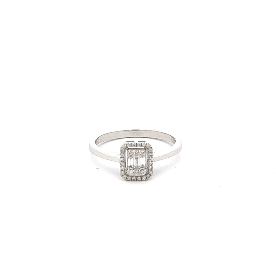 Damen Diamantring / Antragsring 18 kt (750 Gold) 0.17 ct - Juwelier BenjaminDamen Diamantring / Antragsring 18 kt (750 Gold) 0.17 ct