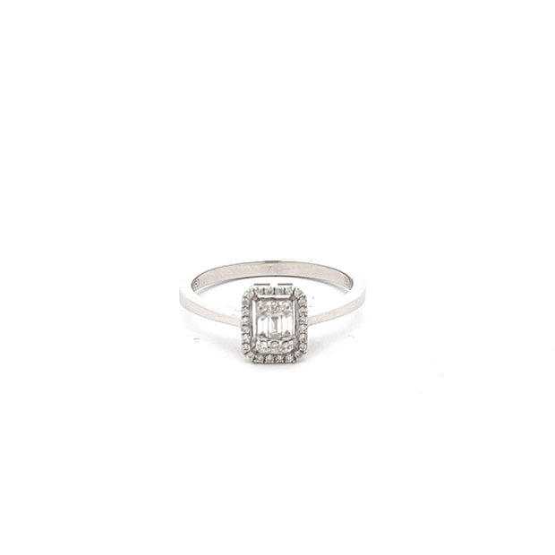 Damen Diamantring / Antragsring 18 kt (750 Gold) 0.17 ct - Juwelier BenjaminDamen Diamantring / Antragsring 18 kt (750 Gold) 0.17 ct