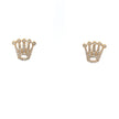 Diamant Kronenohrringe 14 kt (585 Gold) 0.61 ct - Juwelier BenjaminDiamant Kronenohrringe 14 kt (585 Gold) 0.61 ct