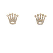 Diamant Kronenohrringe 14 kt (585 Gold) 1.1 ct - Juwelier BenjaminDiamant Kronenohrringe 14 kt (585 Gold) 1.1 ct