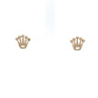 Diamant Kronenohrringe 14kt (585 Gold) 0.22 ct - Juwelier BenjaminDiamant Kronenohrringe 14kt (585 Gold) 0.22 ct