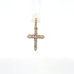 Diamantkreuz 18 kt (750 Gold) 0.59 ct - Juwelier BenjaminDiamantkreuz 18 kt (750 Gold) 0.59 ct