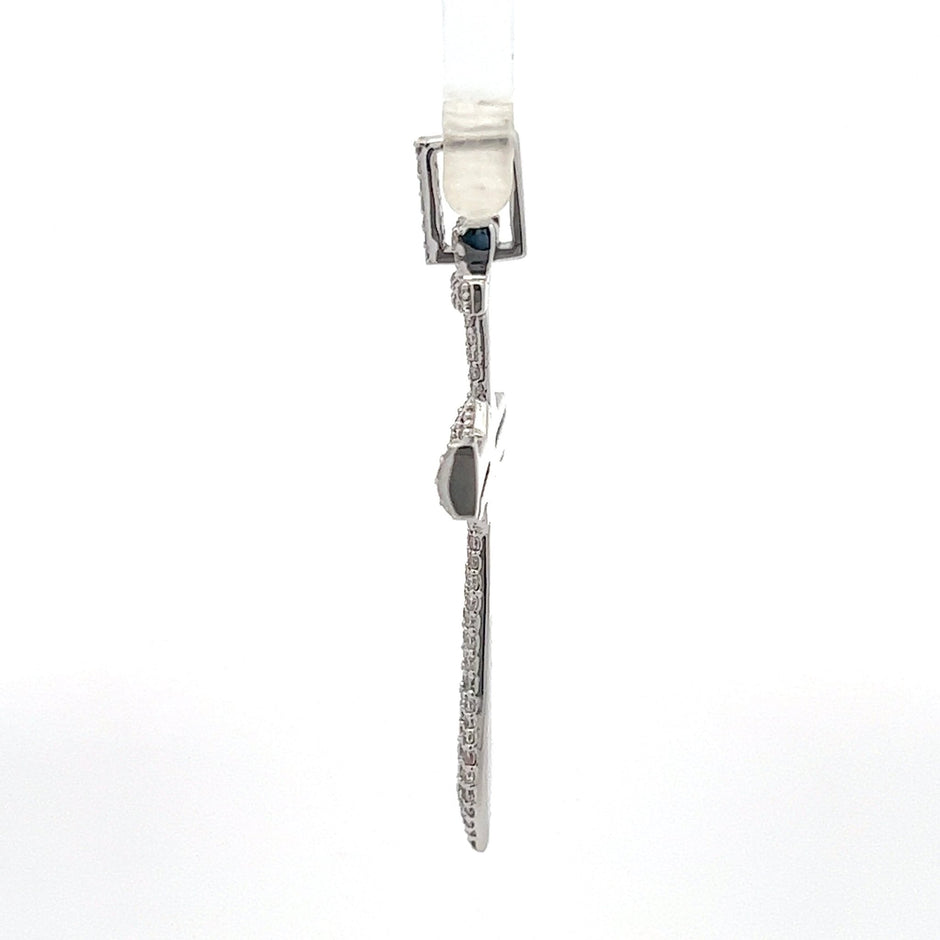 Diamantkreuz 18 kt (750 Gold) 0.92 ct - Juwelier BenjaminDiamantkreuz 18 kt (750 Gold) 0.92 ct