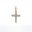Diamantkreuz 18 kt (750 Gold) 1.01 ct - Juwelier BenjaminDiamantkreuz 18 kt (750 Gold) 1.01 ct
