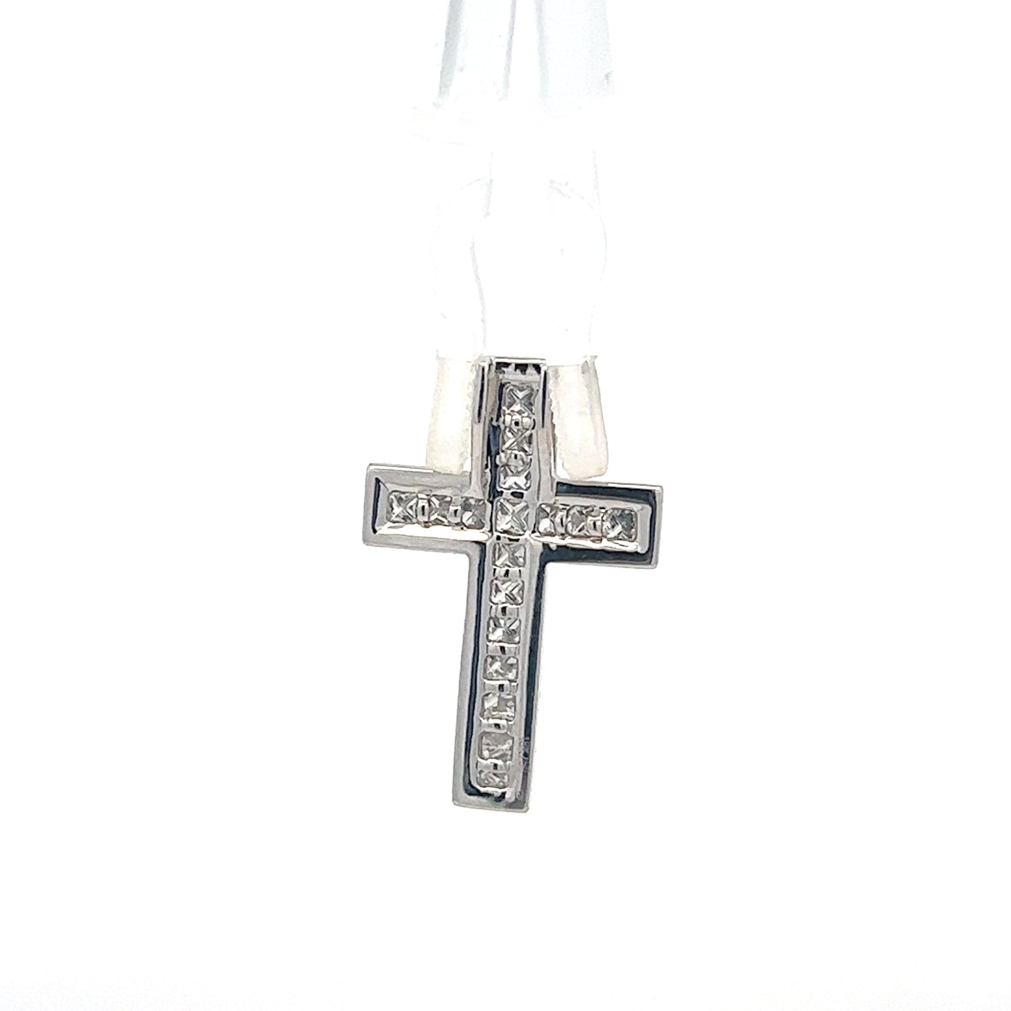 Diamantkreuz 18 kt (750 Gold) 3.1 ct - Juwelier BenjaminDiamantkreuz 18 kt (750 Gold) 3.1 ct