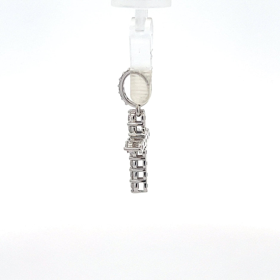 Diamantkreuz 18kt (750 Gold) 0.59 ct - Juwelier BenjaminDiamantkreuz 18kt (750 Gold) 0.59 ct