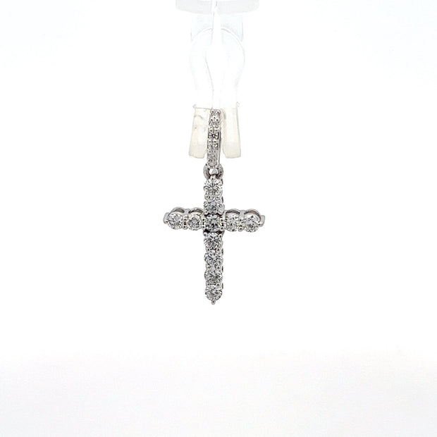 Diamantkreuz 18kt (750 Gold) 0.59 ct - Juwelier BenjaminDiamantkreuz 18kt (750 Gold) 0.59 ct