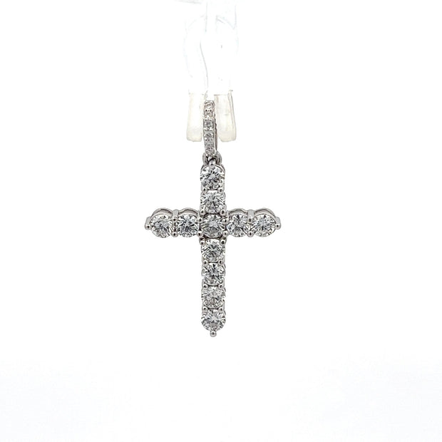 Diamantkreuz 18kt (750 Gold) 1.59 ct - Juwelier BenjaminDiamantkreuz 18kt (750 Gold) 1.59 ct