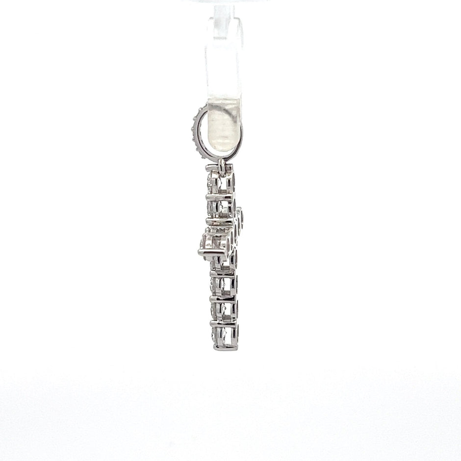 Diamantkreuz 18kt (750 Gold) 1.59 ct - Juwelier BenjaminDiamantkreuz 18kt (750 Gold) 1.59 ct