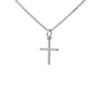 Diamantkreuz mit Ankerkette 14 kt Gold (585 Gold) 0.11 ct - Juwelier BenjaminDiamantkreuz mit Ankerkette 14 kt Gold (585 Gold) 0.11 ct