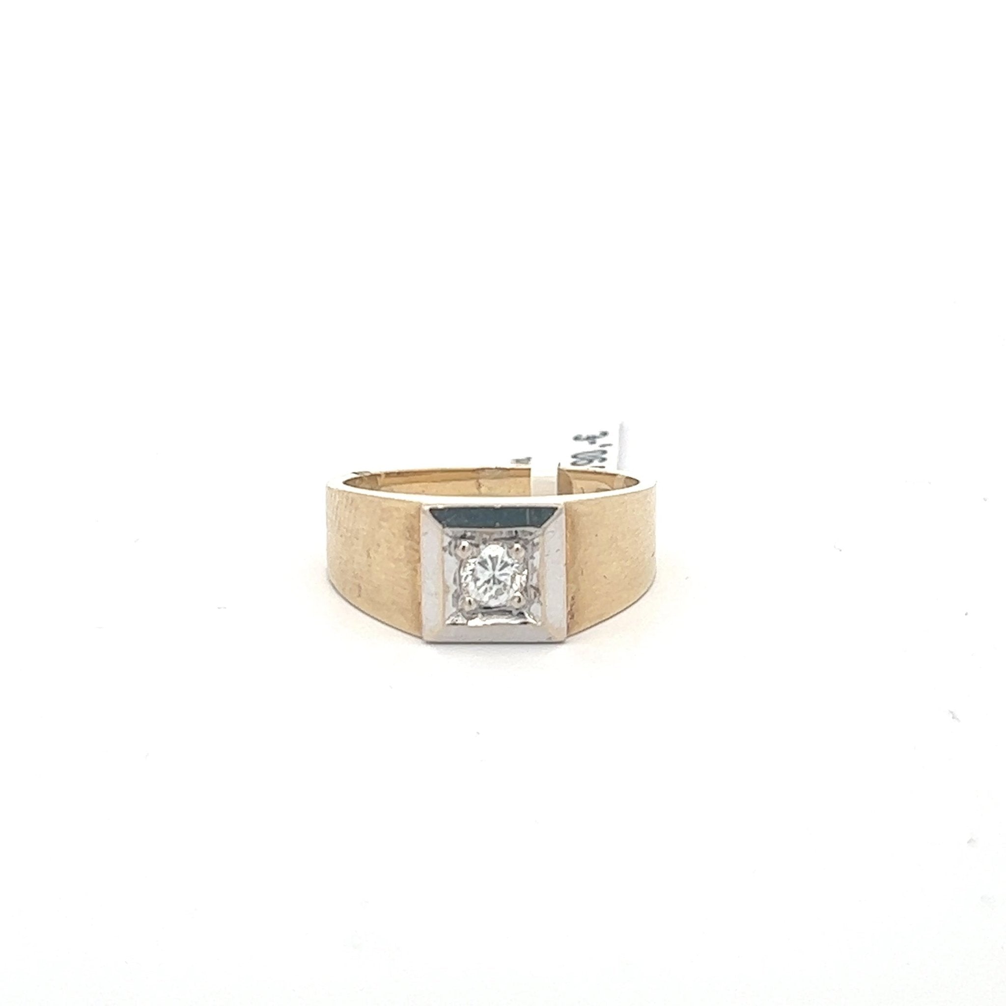 Herren Diamantring 14 kt (585 Gold) 0.35 ct - Juwelier BenjaminHerren Diamantring 14 kt (585 Gold) 0.35 ct