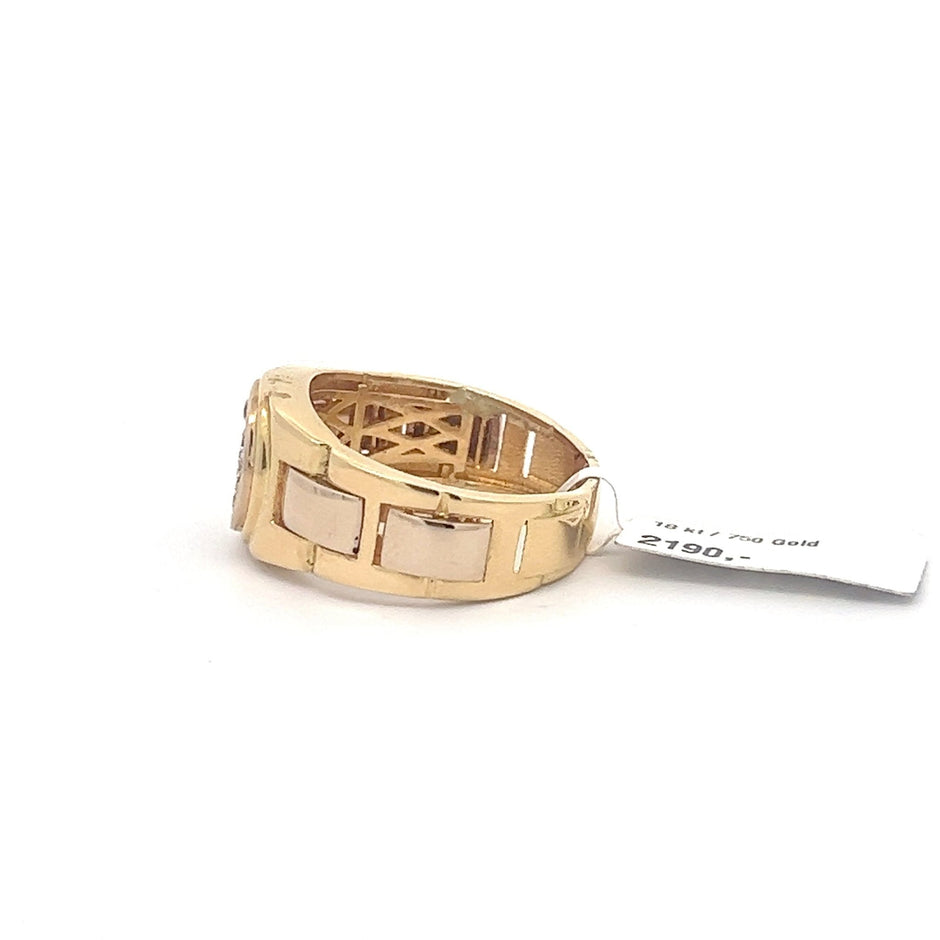 Herren Diamantring 18 kt (750 Gold) 0.76 ct - Juwelier BenjaminHerren Diamantring 18 kt (750 Gold) 0.76 ct