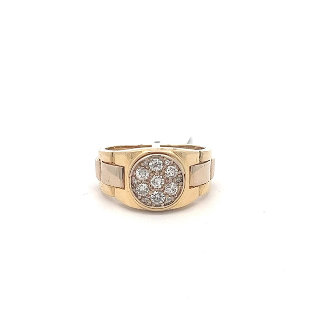 Herren Diamantring 18 kt (750 Gold) 0.76 ct - Juwelier BenjaminHerren Diamantring 18 kt (750 Gold) 0.76 ct